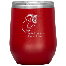 Load image into Gallery viewer, CVHR Logo Wine Tumbler