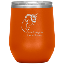 Load image into Gallery viewer, CVHR Logo Wine Tumbler
