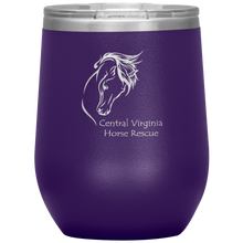 Load image into Gallery viewer, CVHR Logo Wine Tumbler