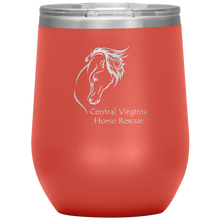 Load image into Gallery viewer, CVHR Logo Wine Tumbler
