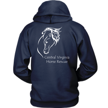 Load image into Gallery viewer, Classic CVHR Logo Hoodie - Dark Colors
