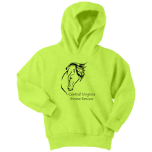 Load image into Gallery viewer, Classic CVHR Logo Youth Hoodie - Light Colors
