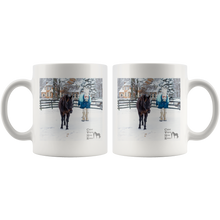 Load image into Gallery viewer, Snow Horses Coffee Mug
