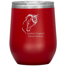 Load image into Gallery viewer, CVHR Logo Wine Tumbler
