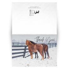 Load image into Gallery viewer, CVHR Thank You Cards - Snow Friends
