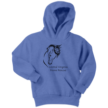 Load image into Gallery viewer, Classic CVHR Logo Youth Hoodie - Light Colors

